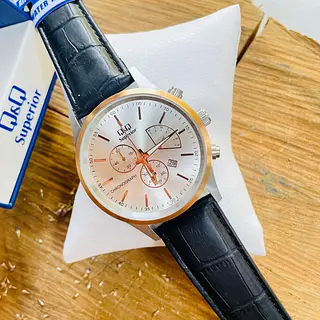 Reloj Q&Q De Hombre C24a-010py -- C24a-011py